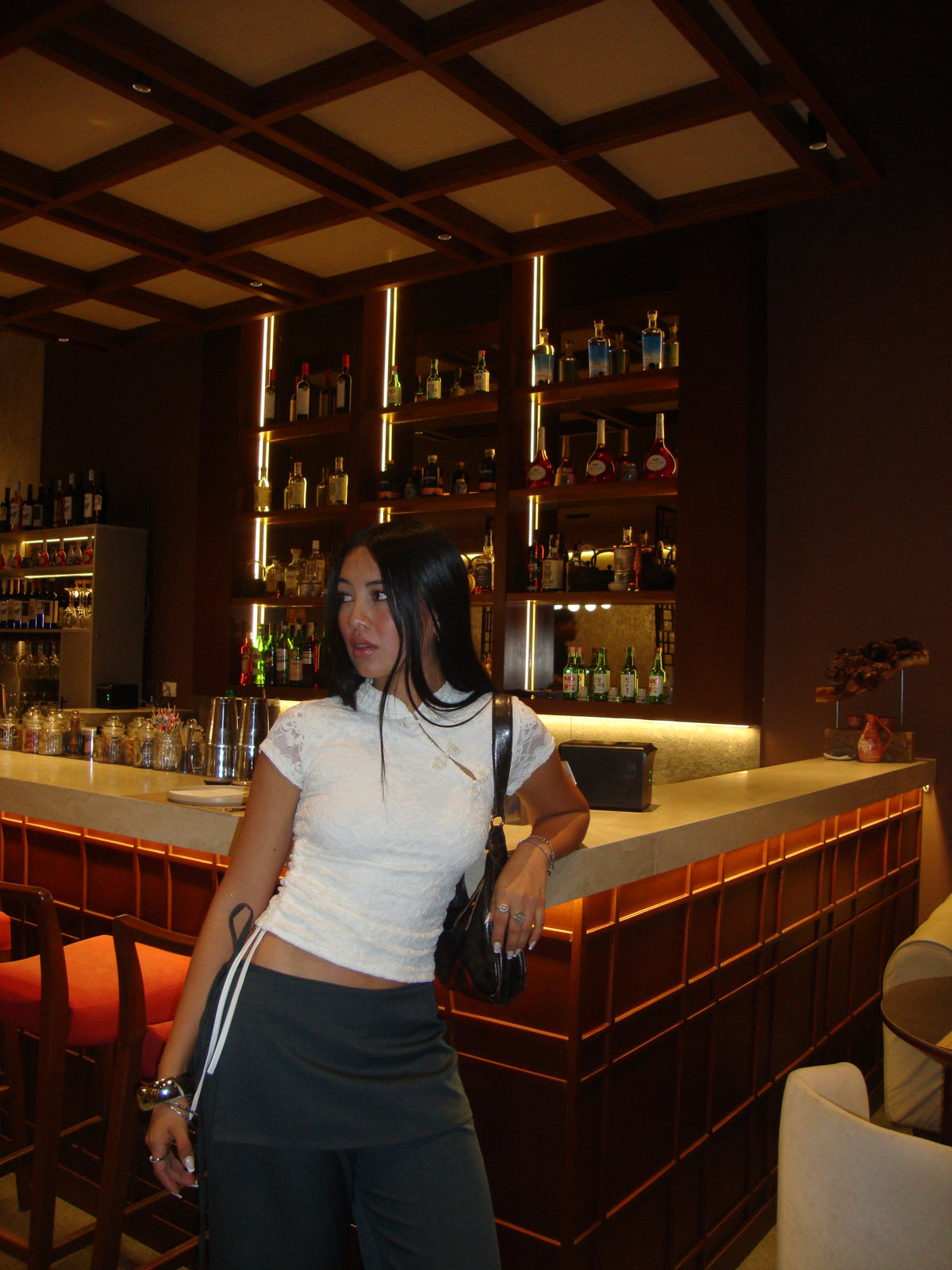 kao top - blanco