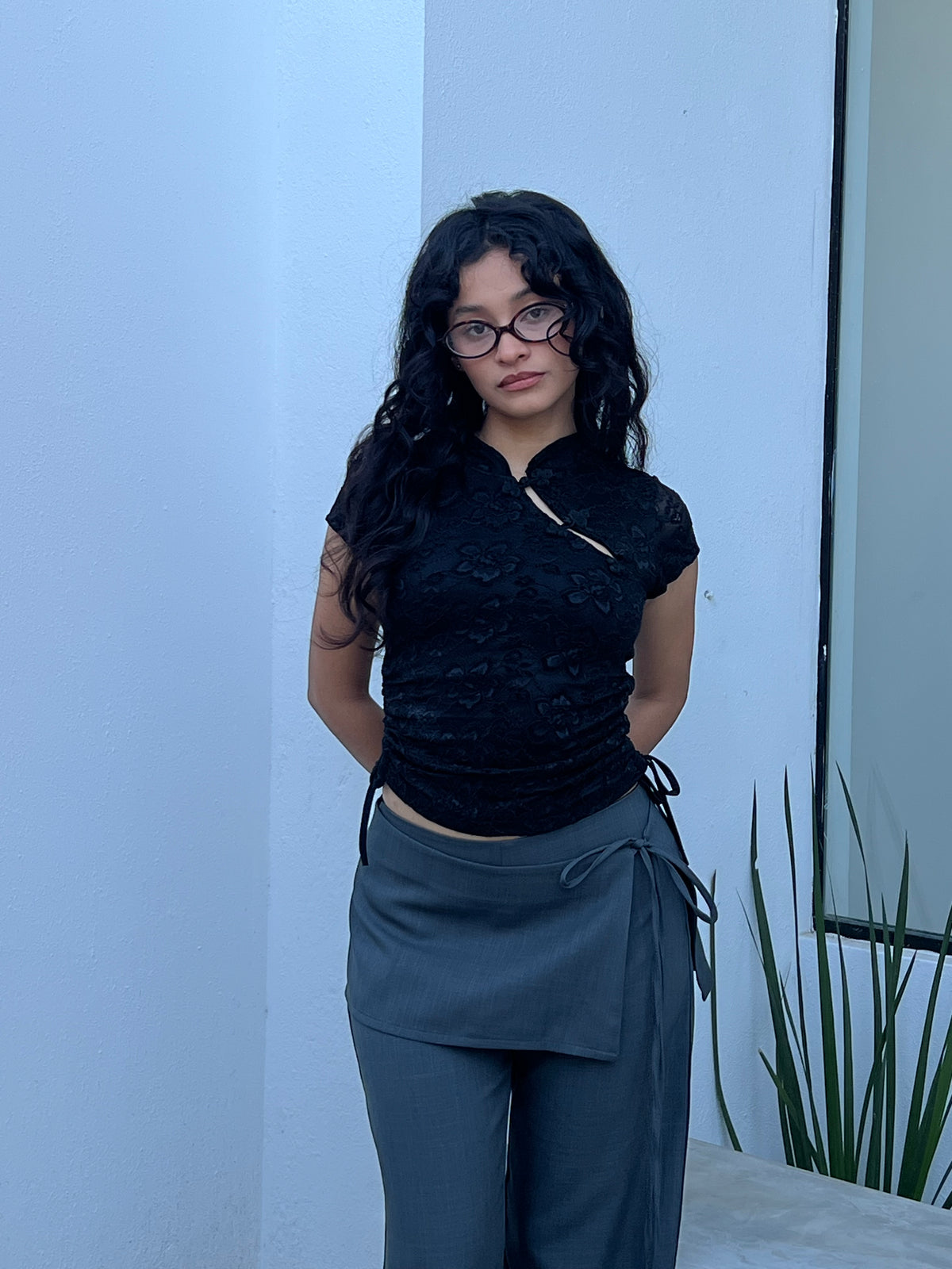 kao top - negro