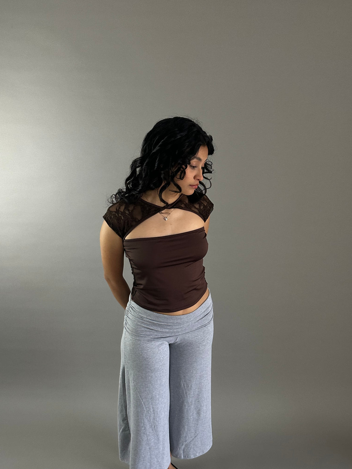 roby top - chocolate