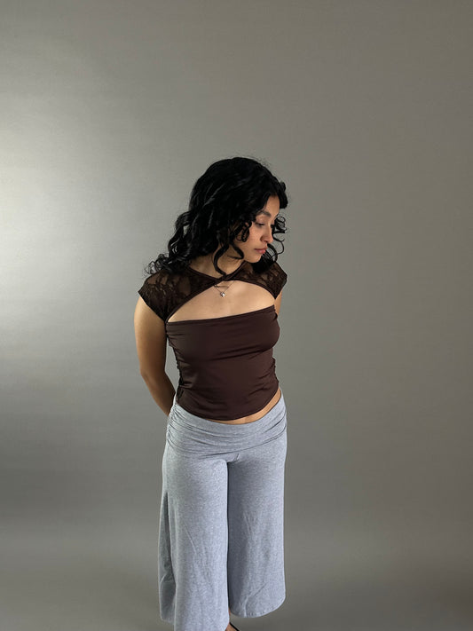 roby top - chocolate