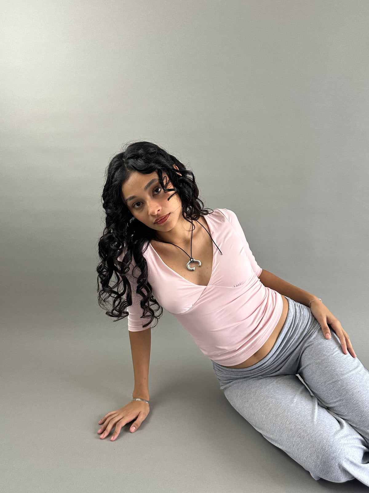 marea top - baby pink