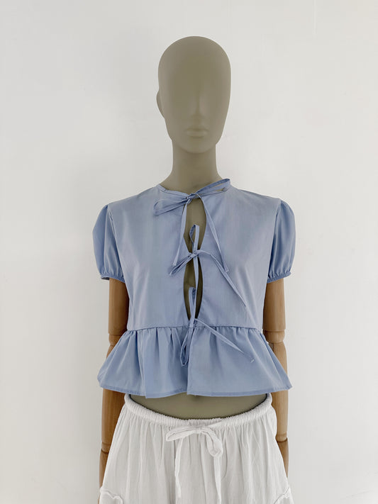 Aura Top - Baby Blue