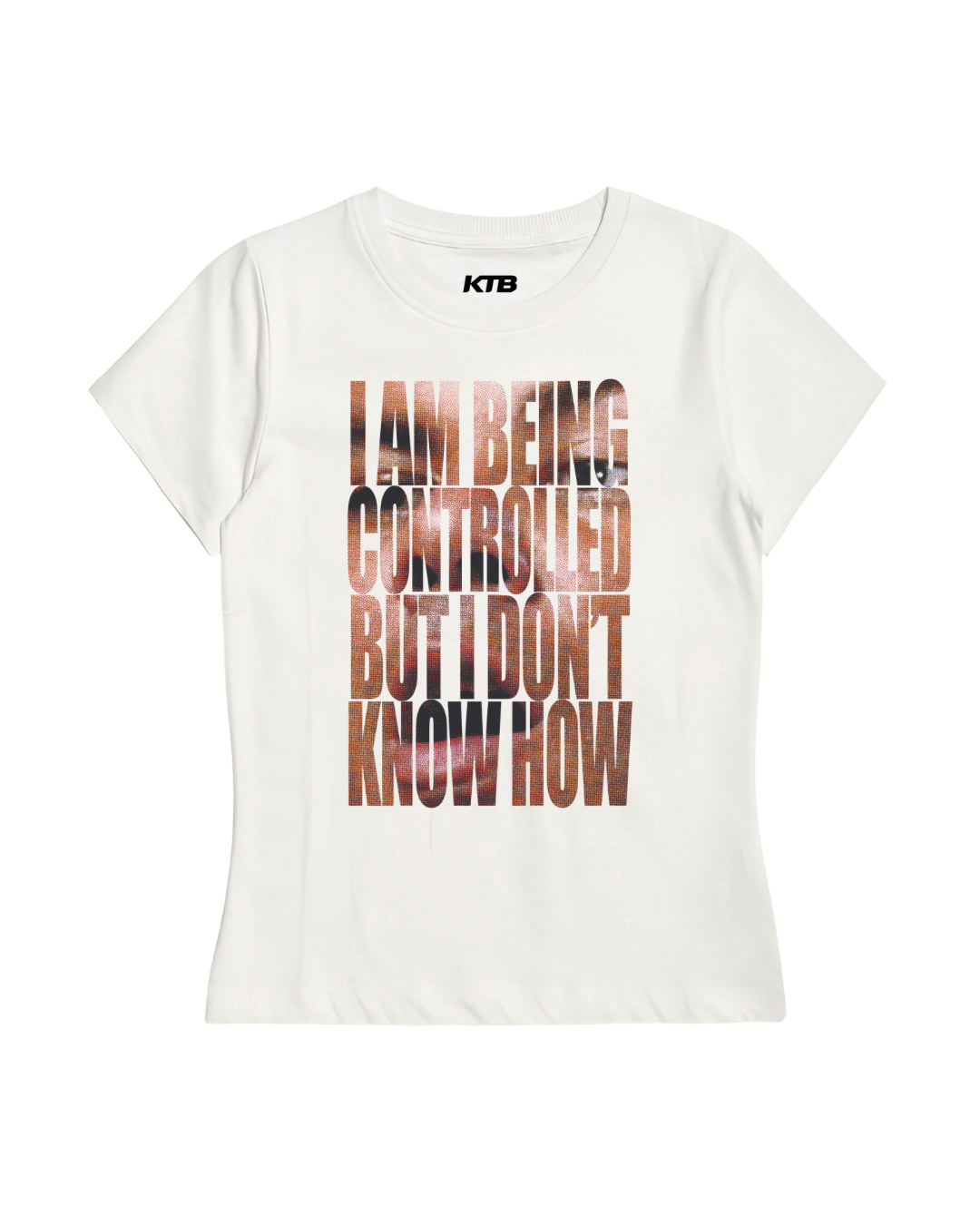 ‘controlled’ baby tee
