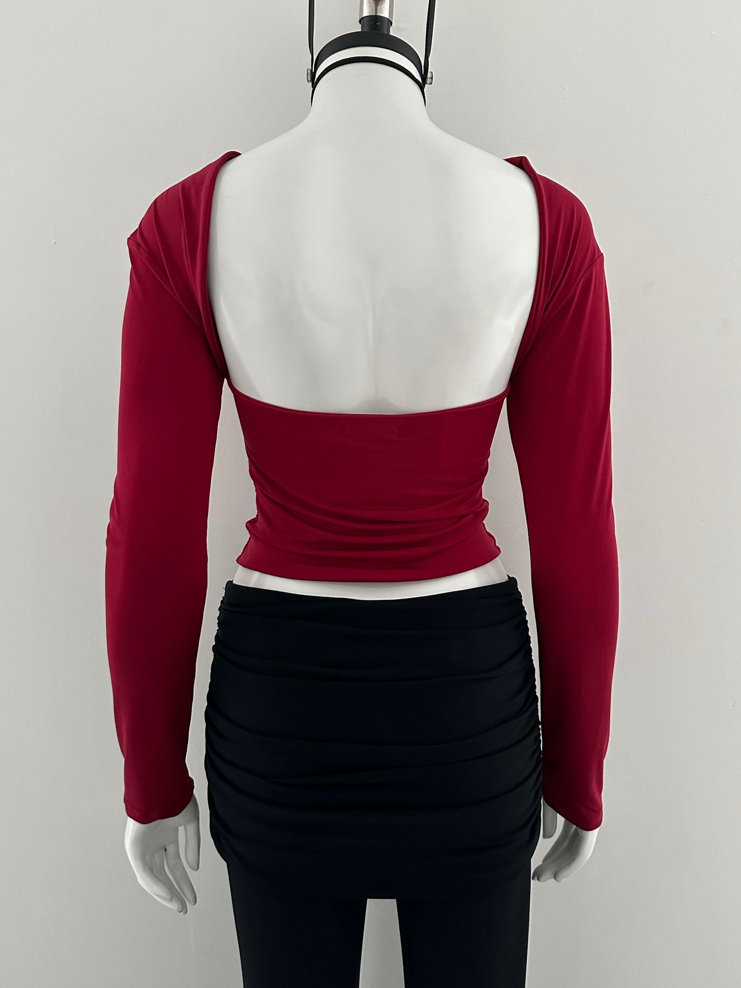Backless Top - Cherry