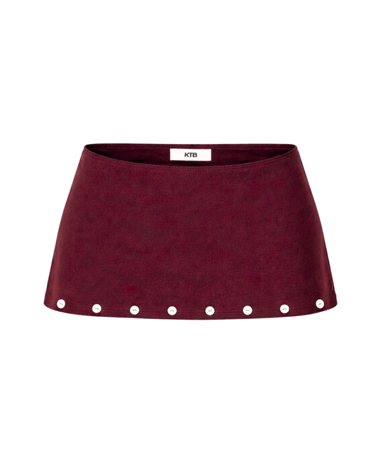 bali skirt - vino
