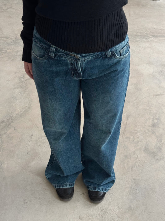 tokyo low rise jean - blue