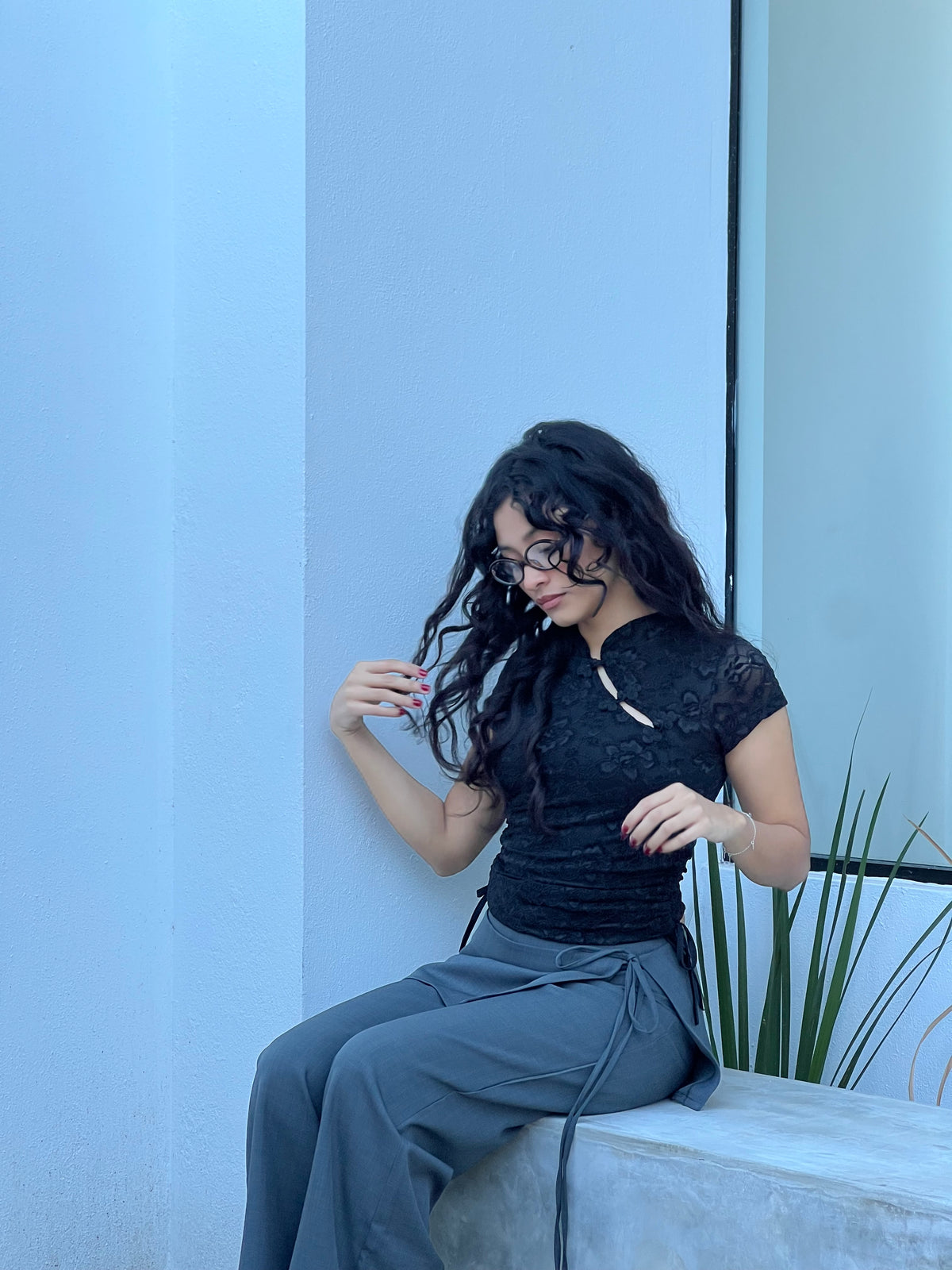 kao top - negro