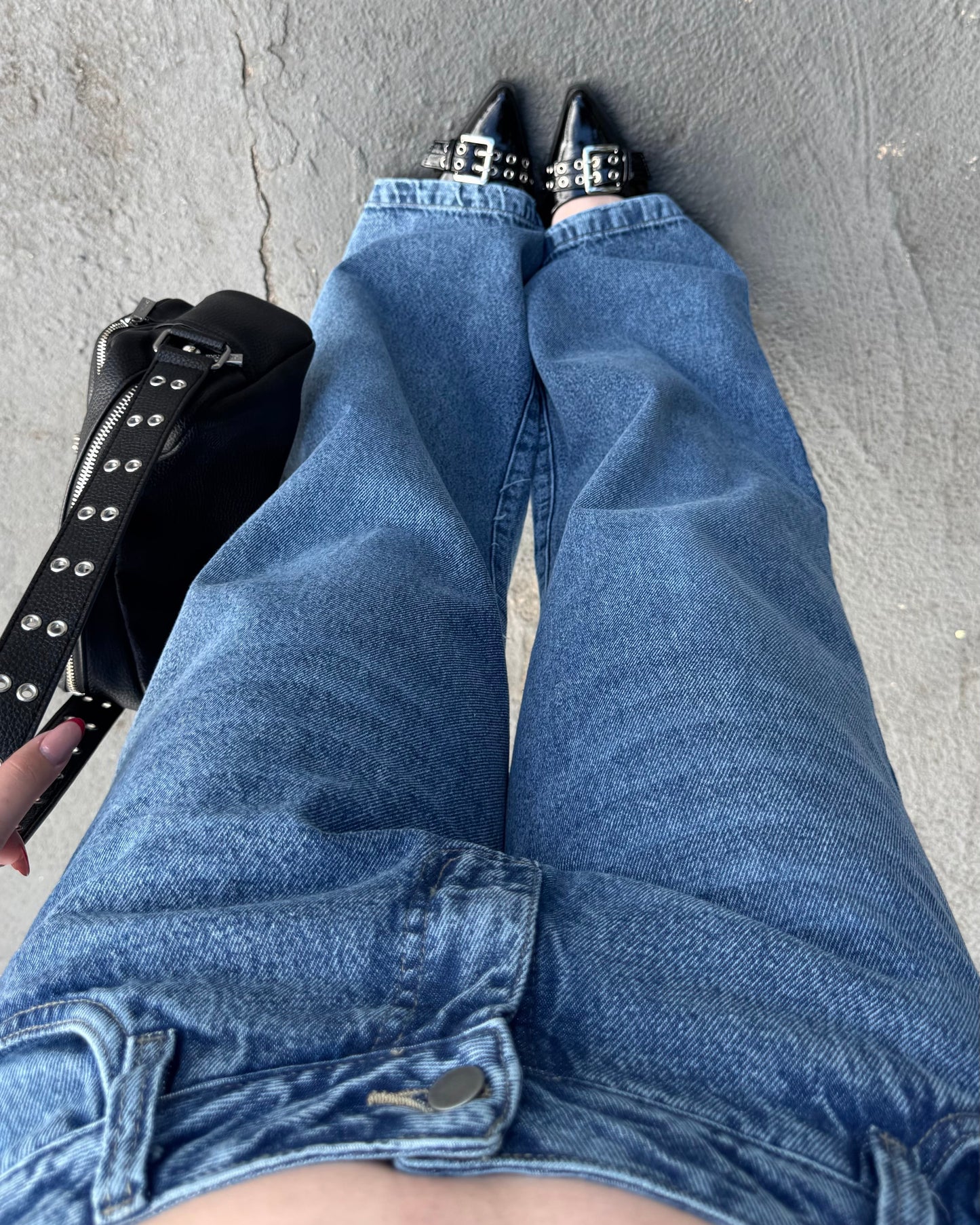 tokyo low rise jean - navy
