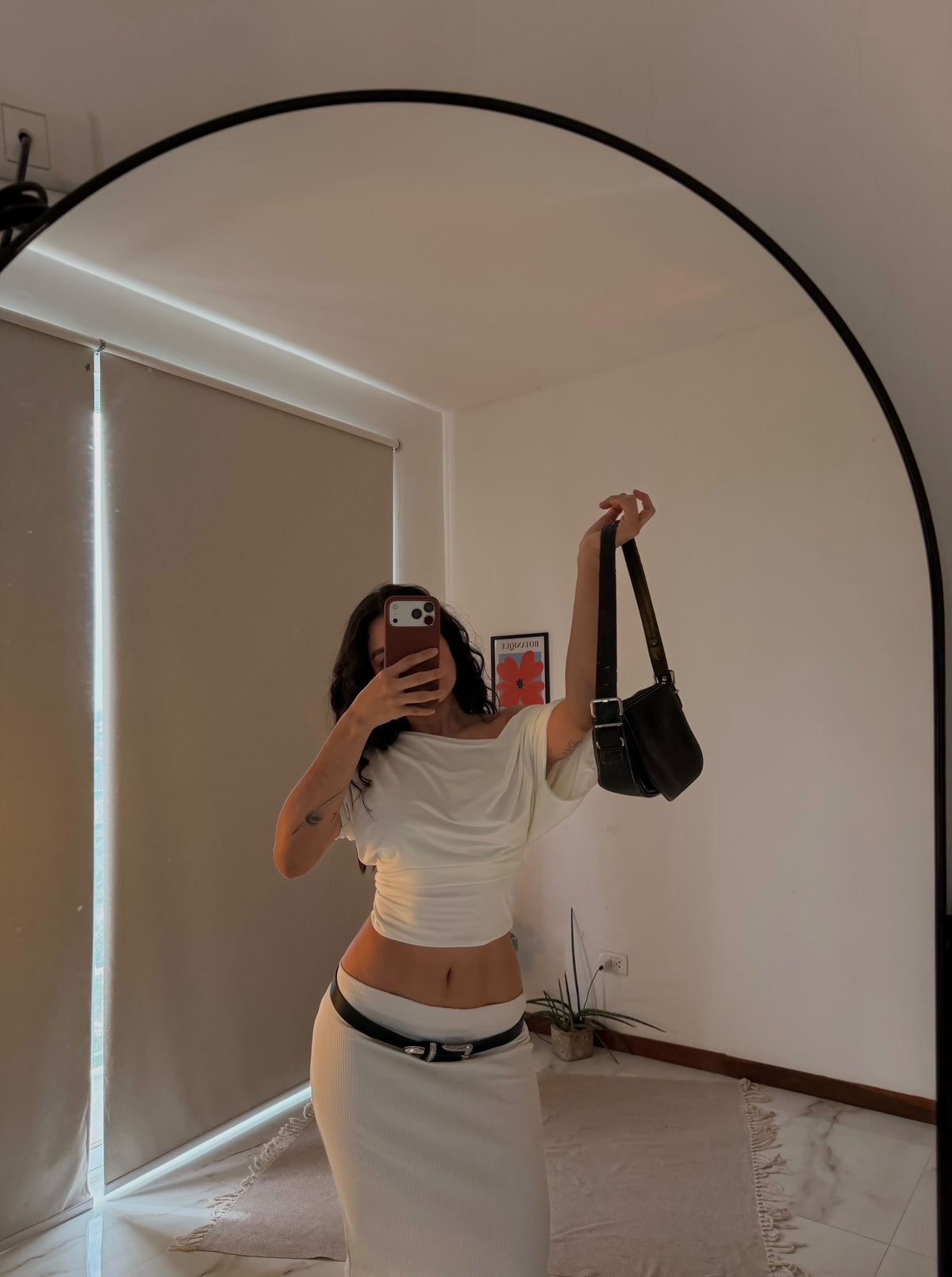 kendall top - blanco