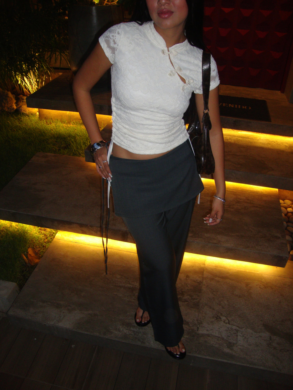 kao top - blanco