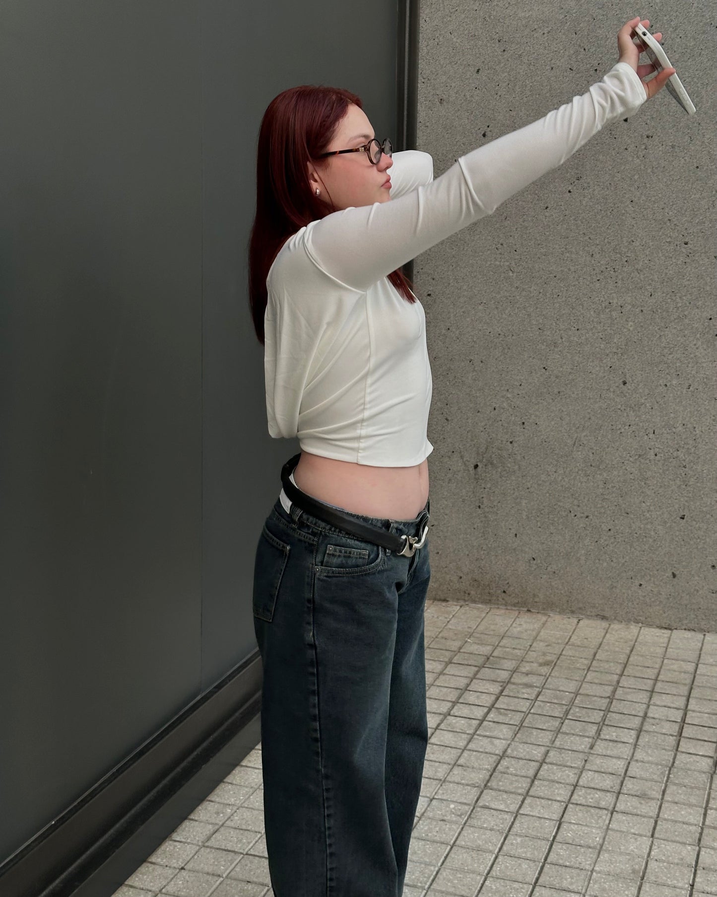 tokyo low rise jean - dust