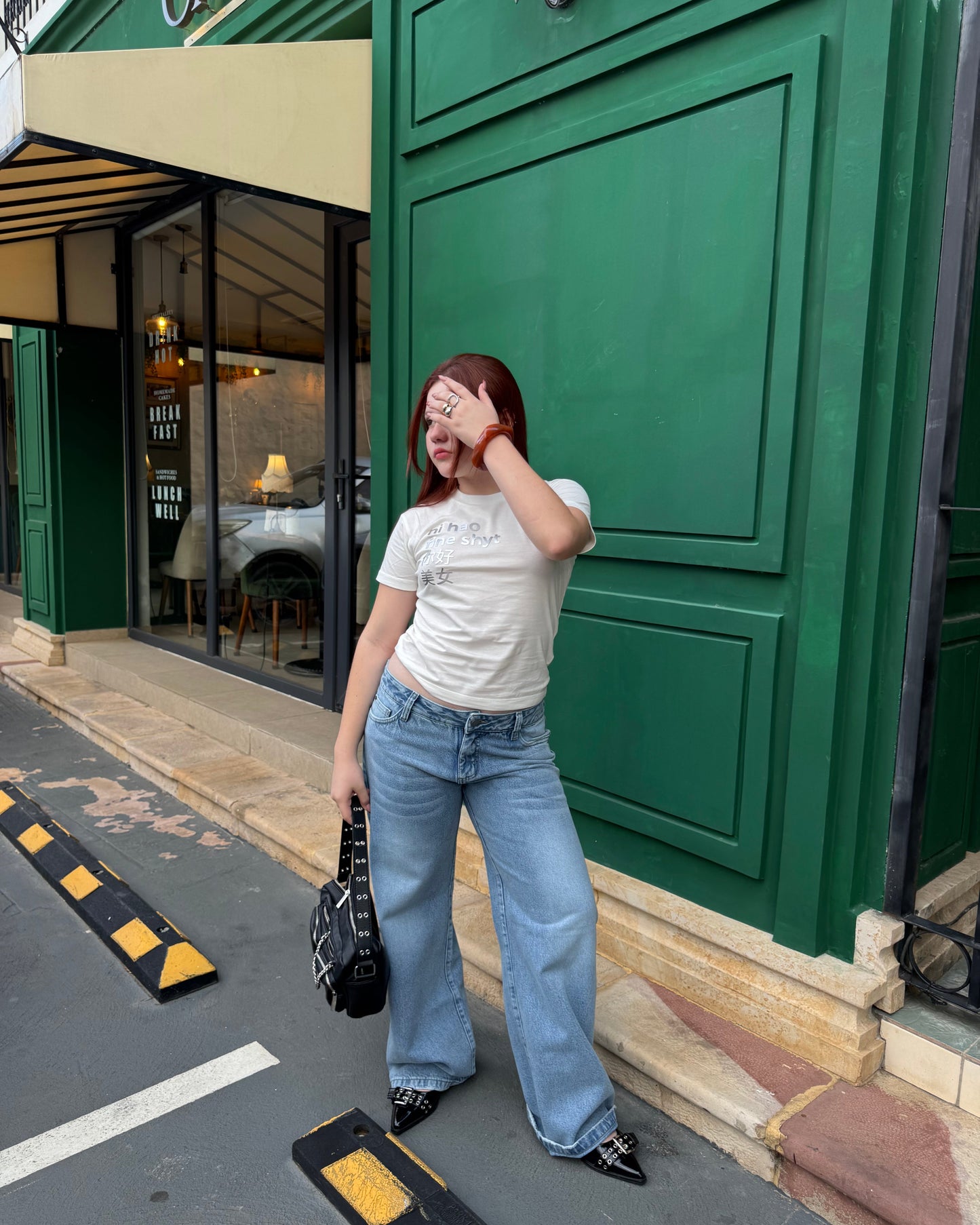 tokyo low rise jean - cloud