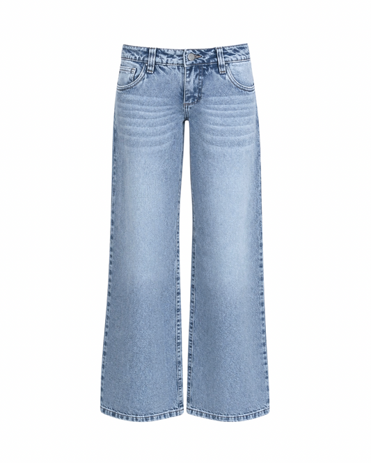 tokyo low rise jean - cloud