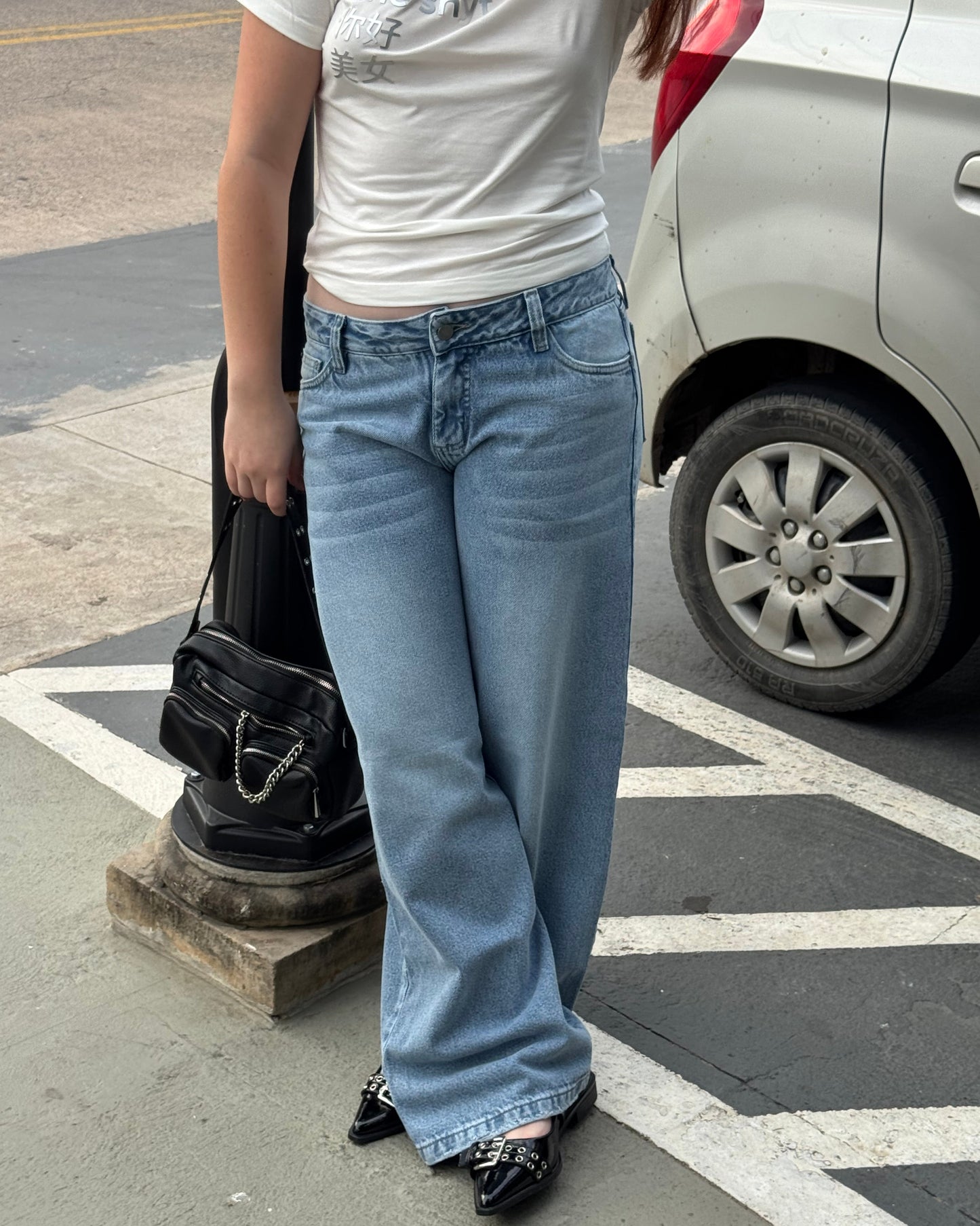 tokyo low rise jean - cloud