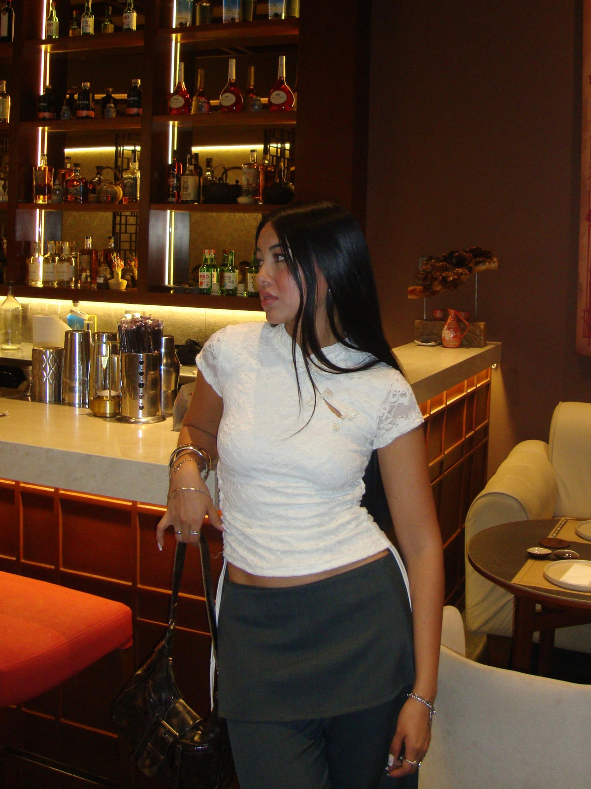 kao top - blanco