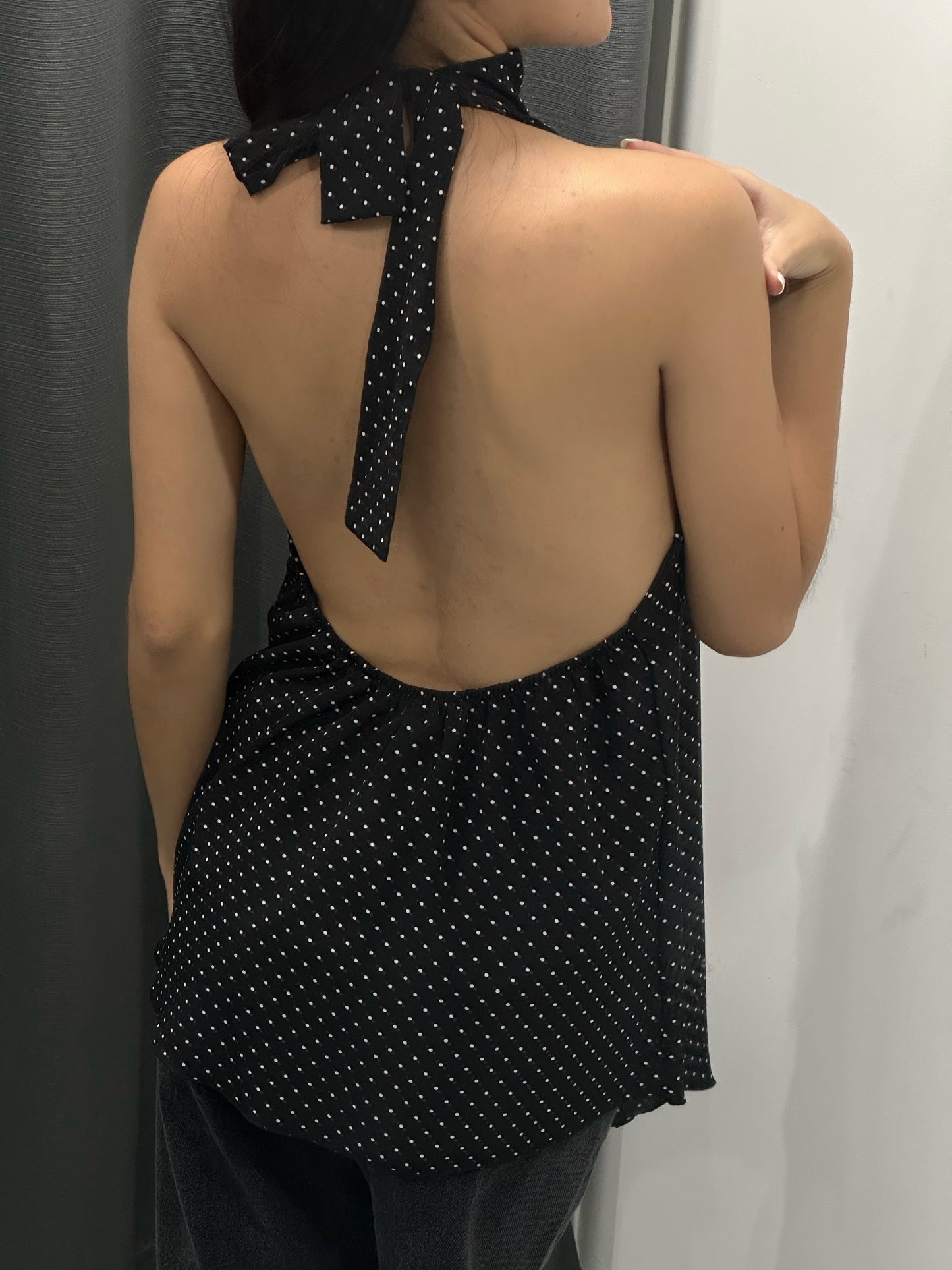Cod 0432 - Negro polka dots