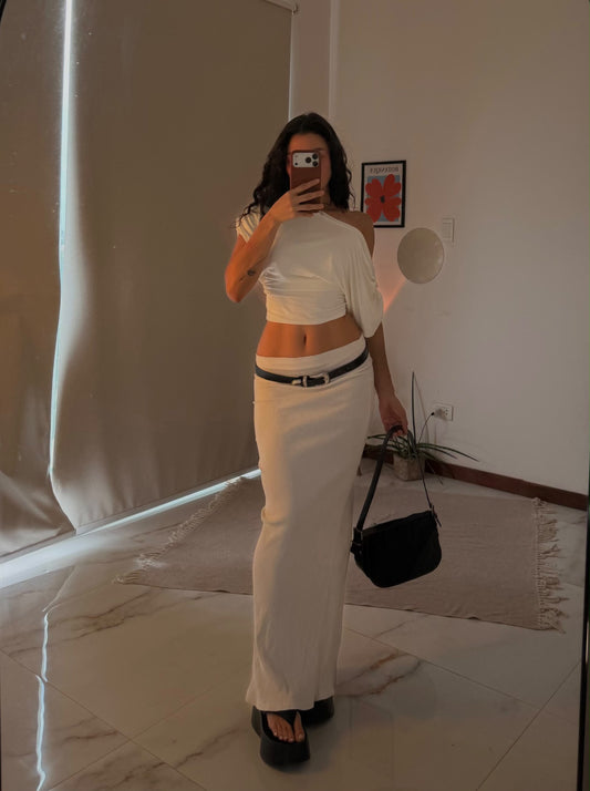 kendall top - blanco