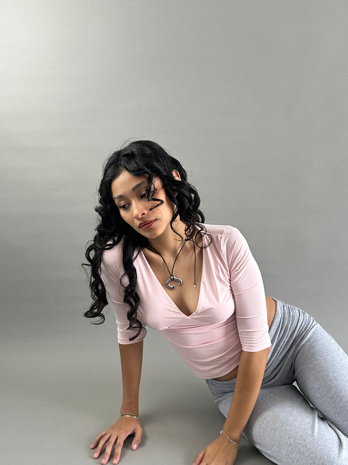 marea top - baby pink