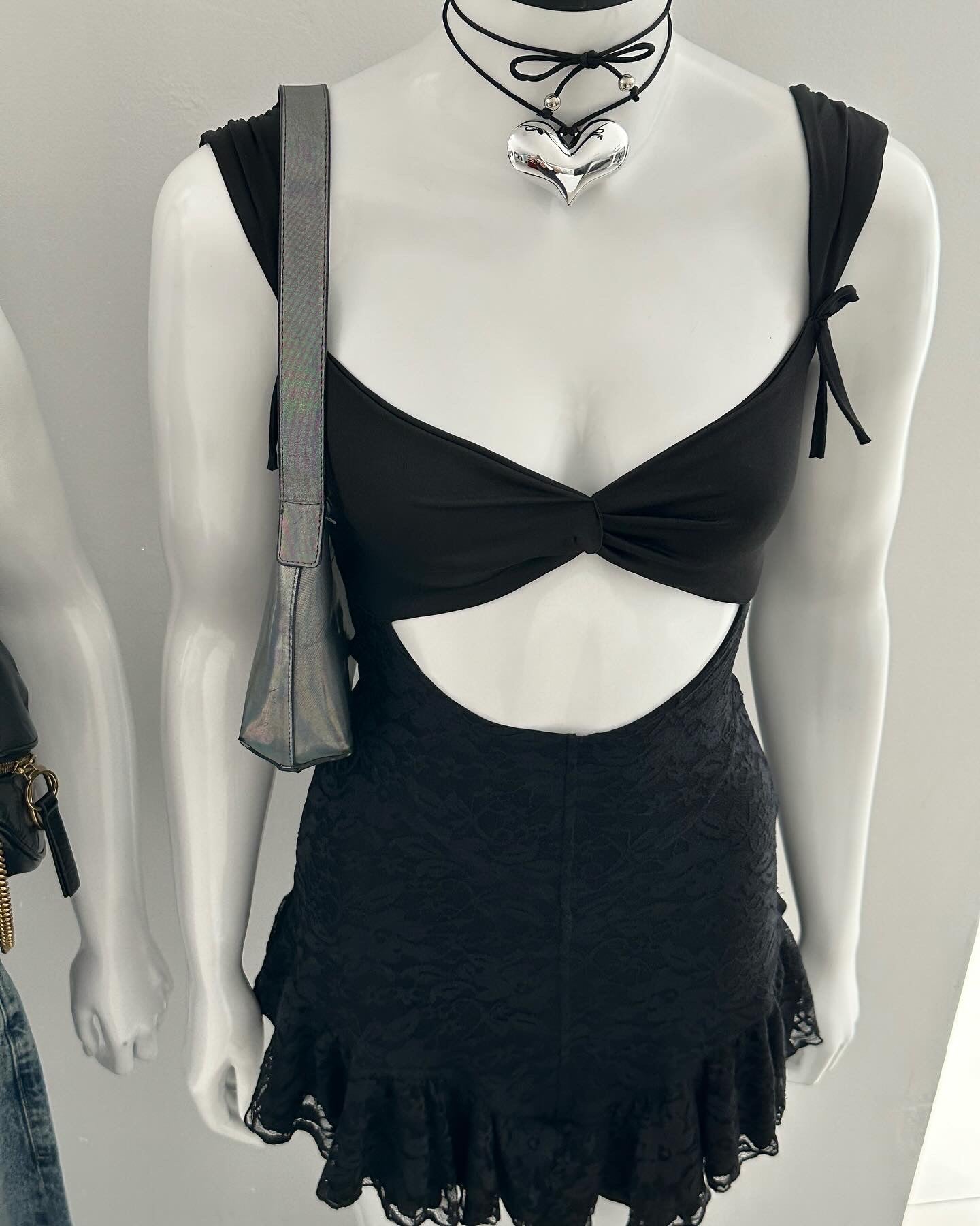 LoveStory Mini Dress - Negro