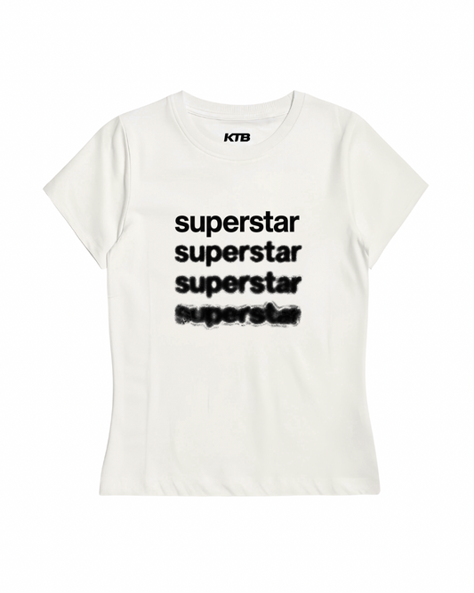 ‘superstar’ baby tee