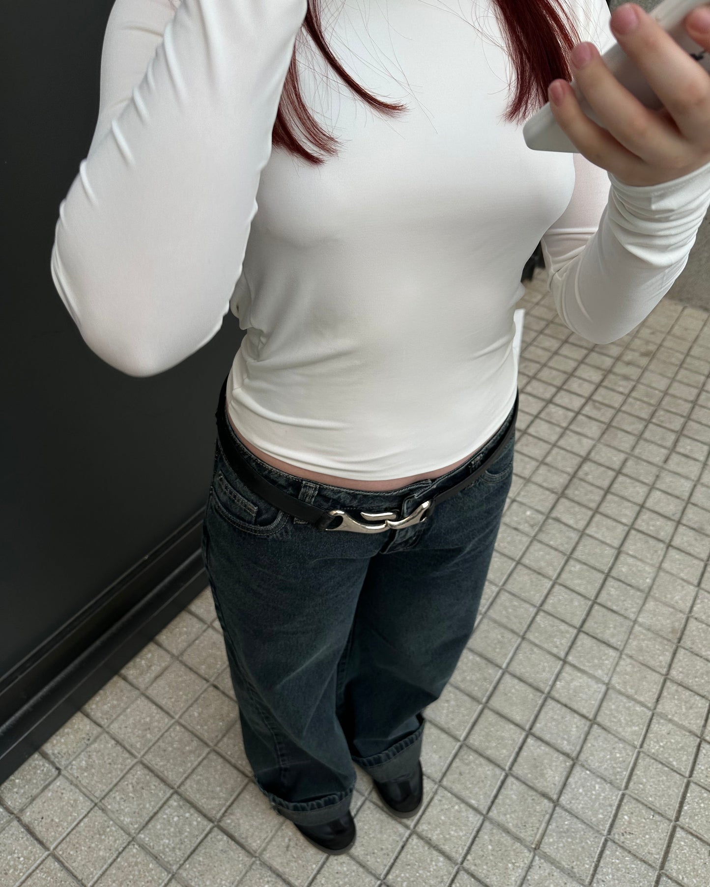 tokyo low rise jean - dust
