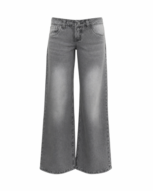 tokyo low rise jean - ghost